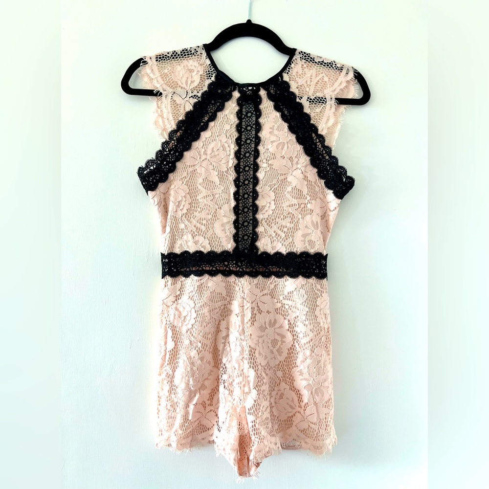 Bebe Light Pink Romper Size 00